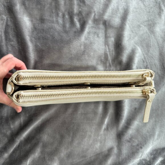 LO & SONS Pearl Crossbody Bag in Ivory - Picture 12 of 16
